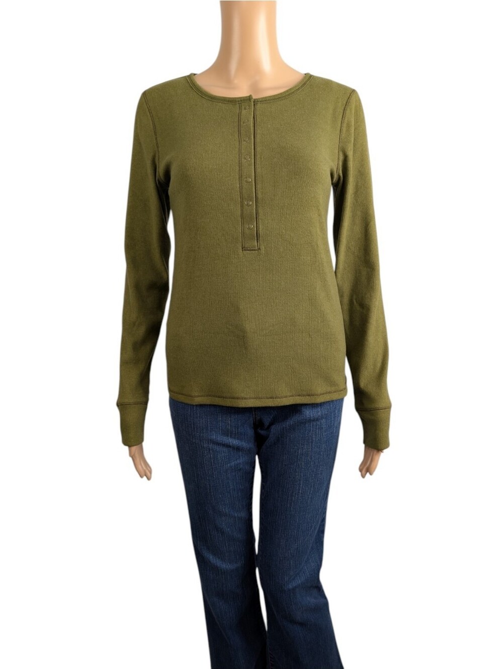 Old Navy Cozy Snug Crew-Neck Henley M